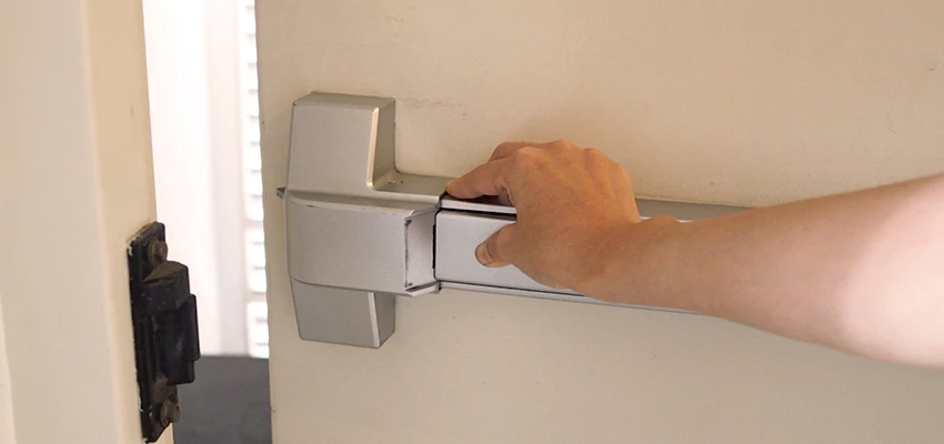 Roller Gate Panic Bar Installation in Calistoga, California